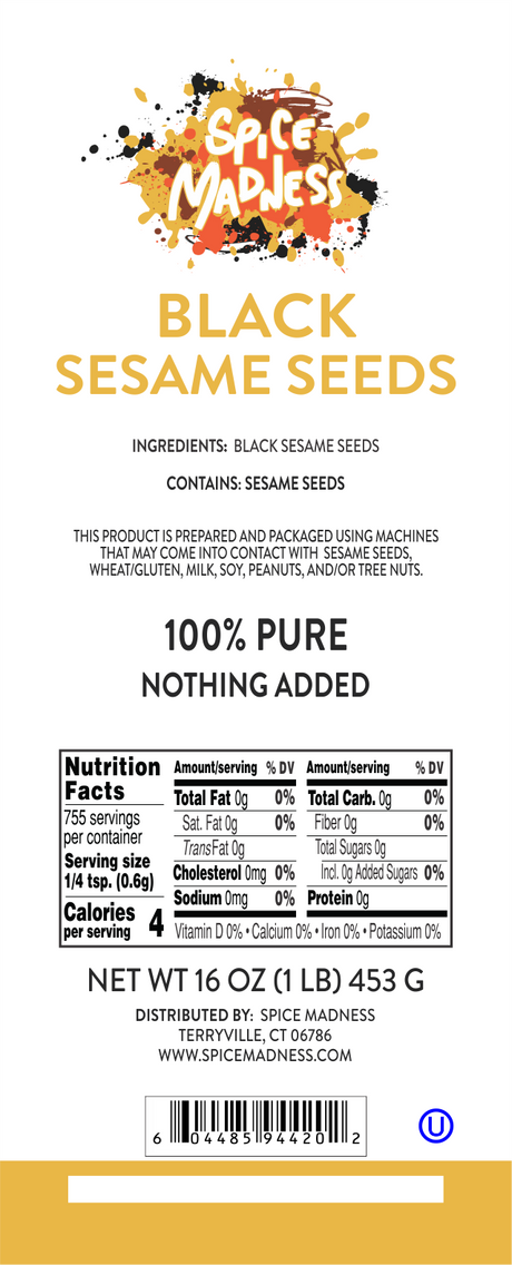 Sesame Seeds, Black