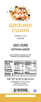 Cumin, Ground
