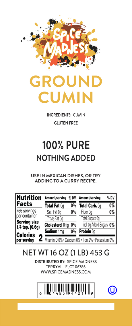 Cumin, Ground