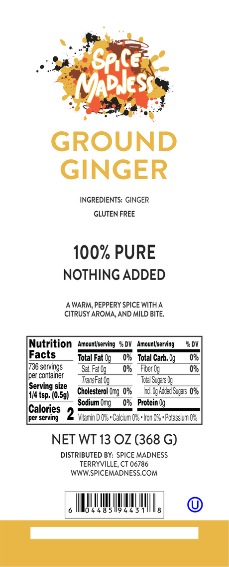 Ginger, Ground