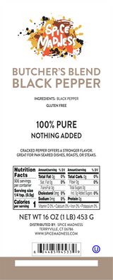 Black Pepper, Butcher's Blend
