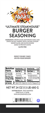 Ultimate Steakhouse Burger Seasoning