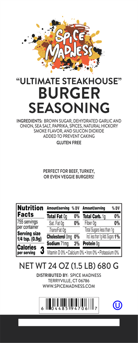 Ultimate Steakhouse Burger Seasoning
