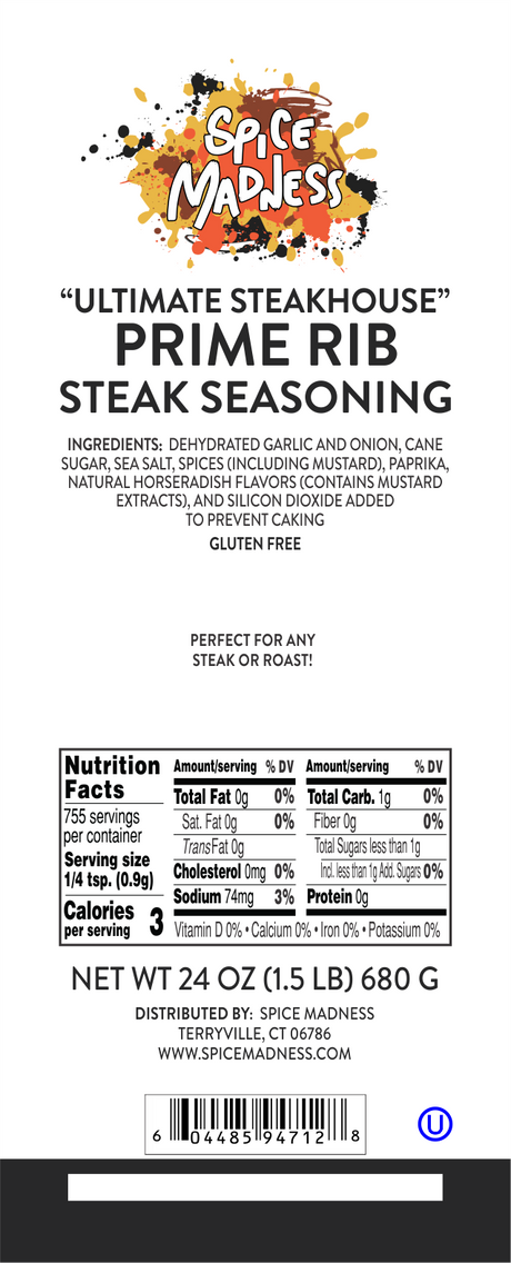 Ultimate Steakhouse Prime Rib Seasoning
