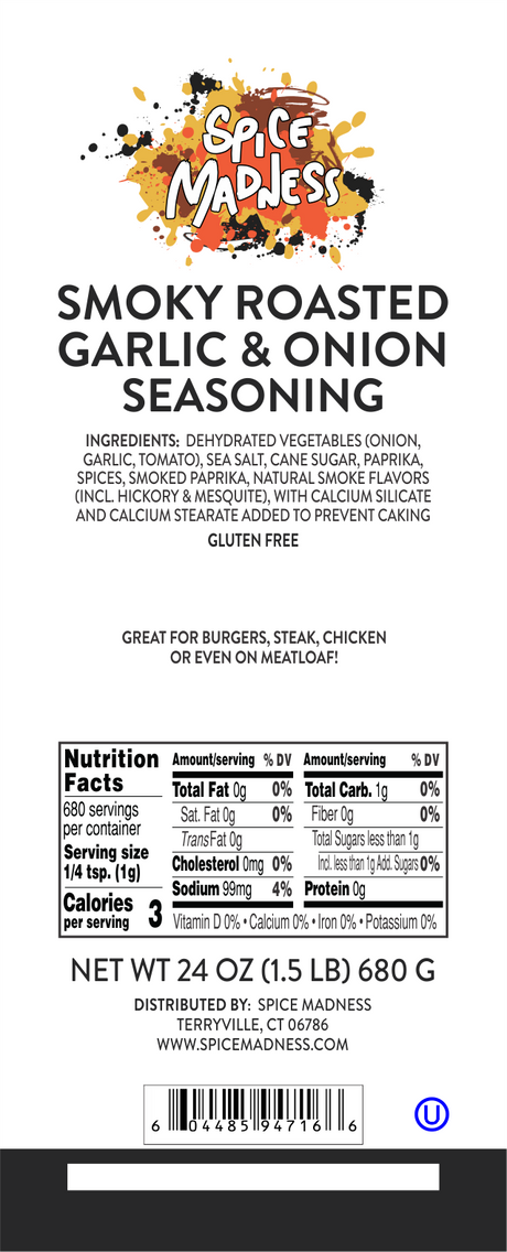 Smoky Garlic & Onion Seasoning