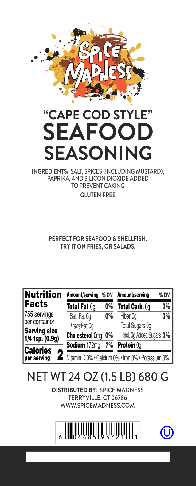 Cape Cod Seafood Seasoning