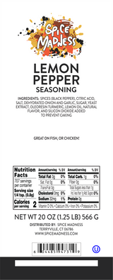 Lemon Pepper Seasoning