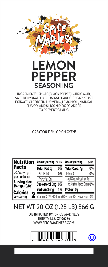 Lemon Pepper Seasoning