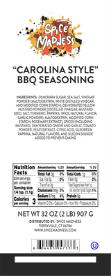 Carolina Style BBQ Seasoning
