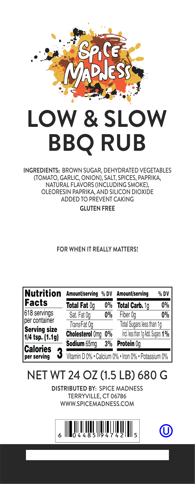 Low & Slow BBQ Rub