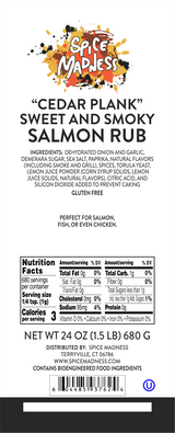 Cedar Plank Sweet & Smoky Salmon Rub