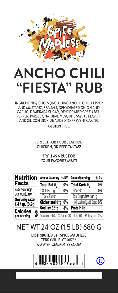 Ancho Chili Fiesta Rub