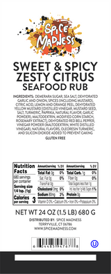 Sweet & Spicy Zesty Citrus Rub