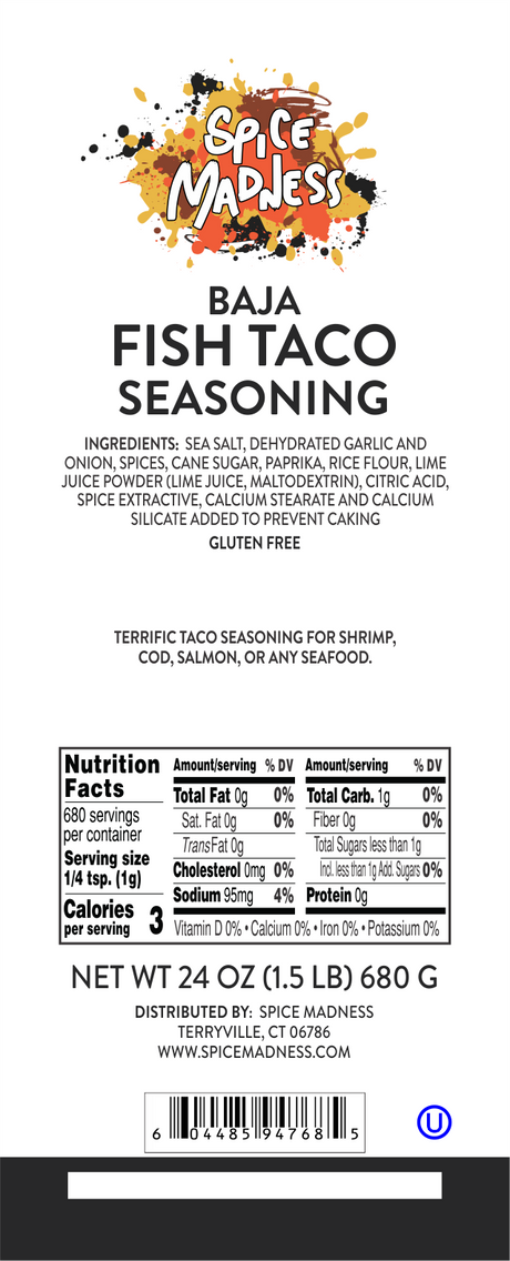 Baja Fish Taco Seasoning