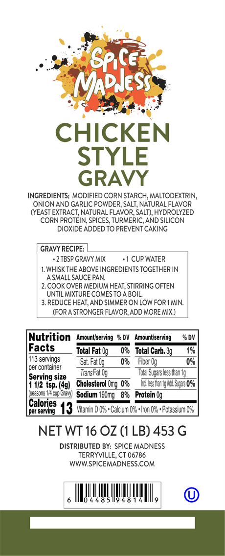 Chicken Style Gravy Mix