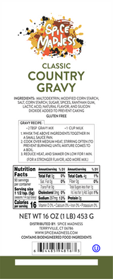 Classic Country Gravy Mix