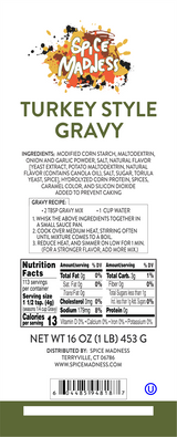 Turkey Style Gravy Mix
