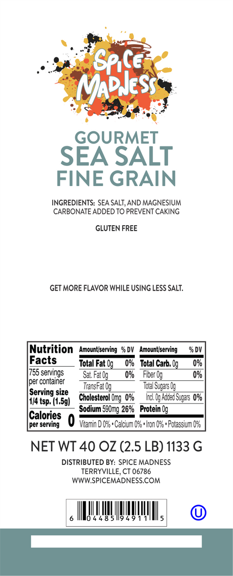 Sea Salt, Fine Grain