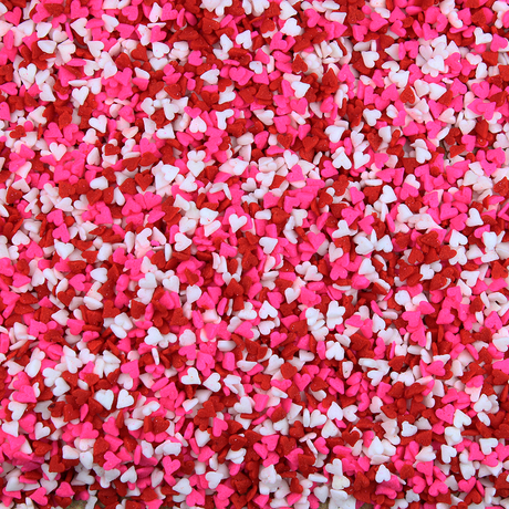 Pink Red & White Mini Hearts