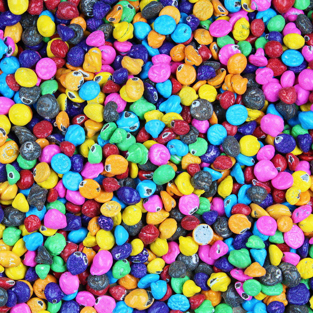 Rainbow Candy Chocolate Pieces